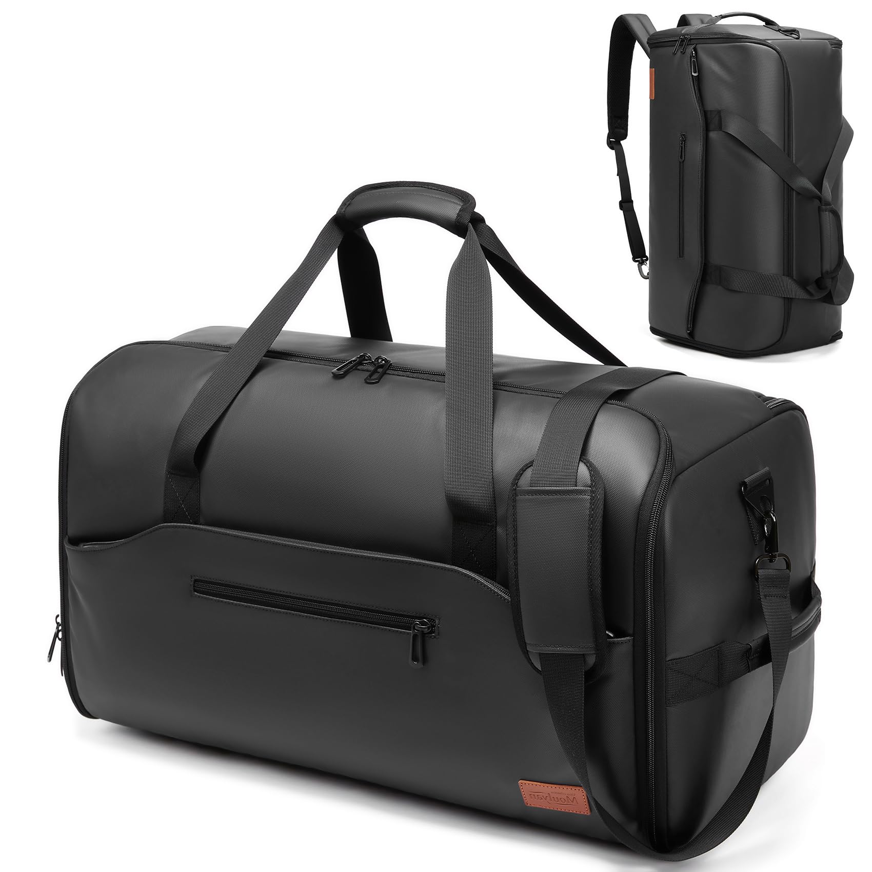 Garment Bags for Travel,45L Carry on Convertible Garment Duffle bag for Men Women - 3 in 1 Hanging