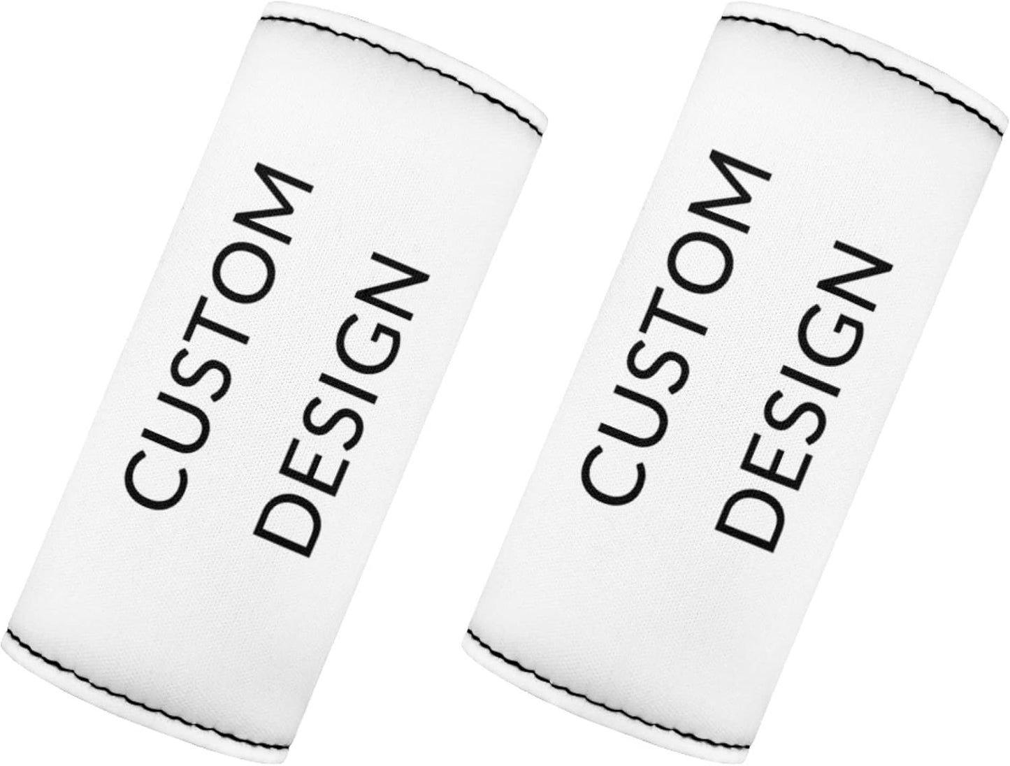 Personalized Design Luggage Handle Wraps for Suitcase,Custom Design Luggage Identifier Grips Protector Suitcase Protective Handle Cover Set of 2 Pcs