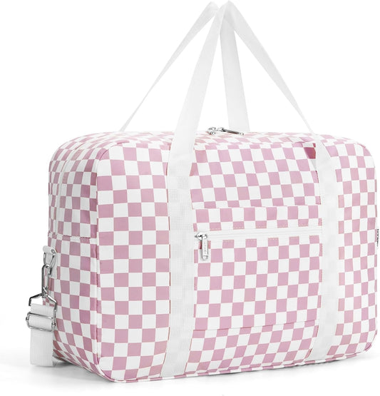For Spirit Airlines Personal Item Bag 18x14x8 Foldable Travel Duffel Bag Tote Carry on Luggage Duffle Overnight for Women and Men