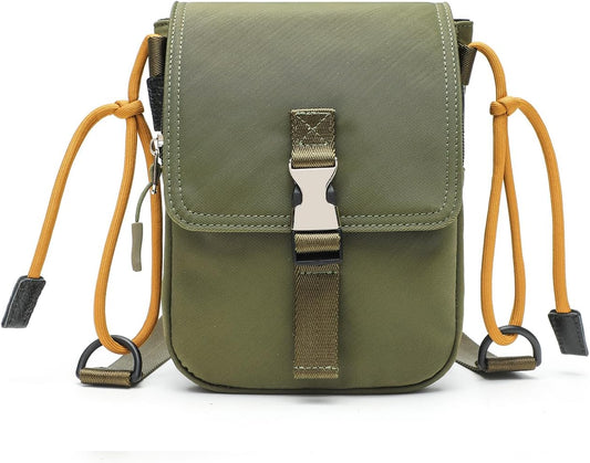 Small Messenger Crossbody bag Shoulder bag for Men Women Sling bag Purse for Work Travel