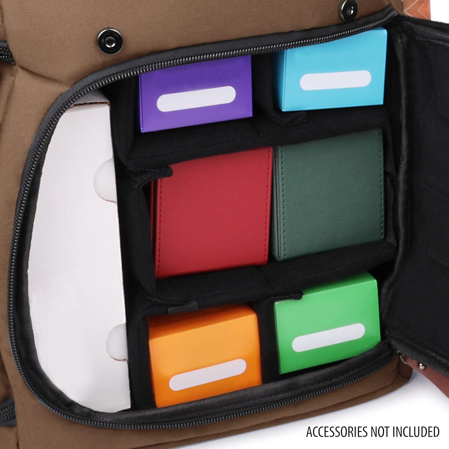 ENHANCE Designer Edition TCG Backpack - MTG Deck Bag Card Binder Space, TCG Deck Box Storage, MTG