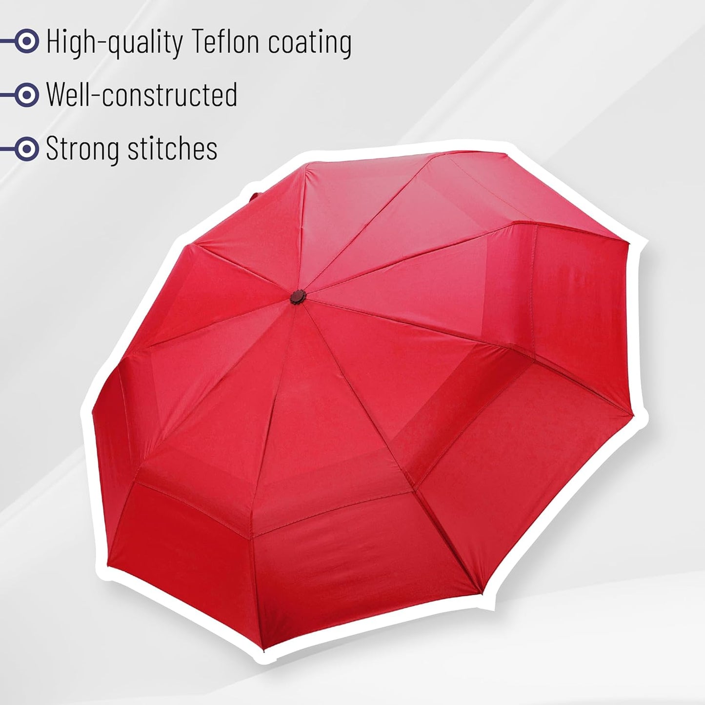 Mr. Pen- Windproof Travel Umbrella, Automatic Umbrellas for Rain, Compact