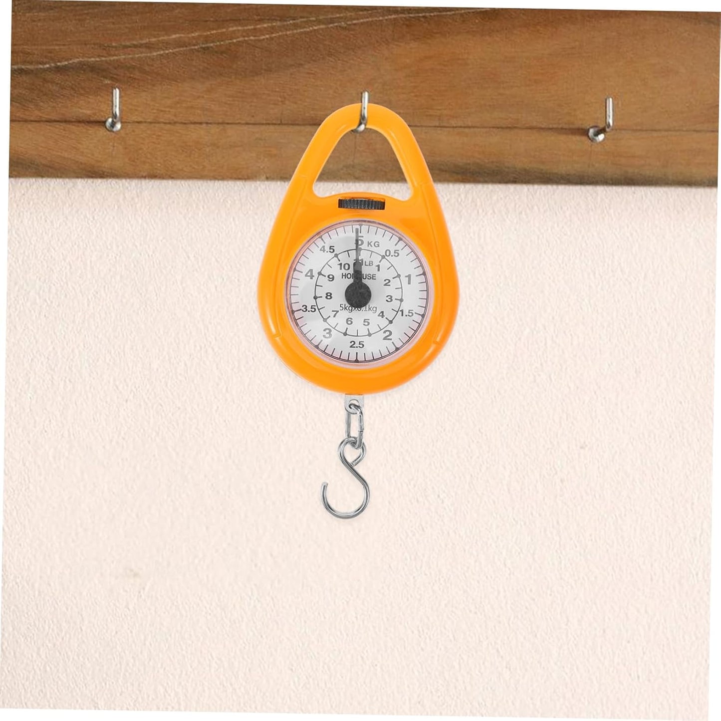 Small Scale Mechanical Spring Balance Compact Luggage Weighing Scale for Travel Hook