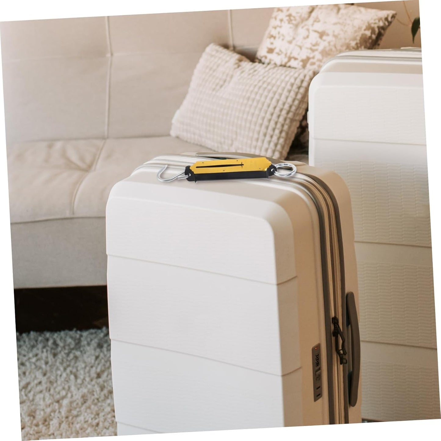 Zerodeko 2pcs High Accuracy Mechanical Hanging Scale for Produce Luggage and Kitchen Use Stylish Finish with Precise Measurements for Versatile Applications