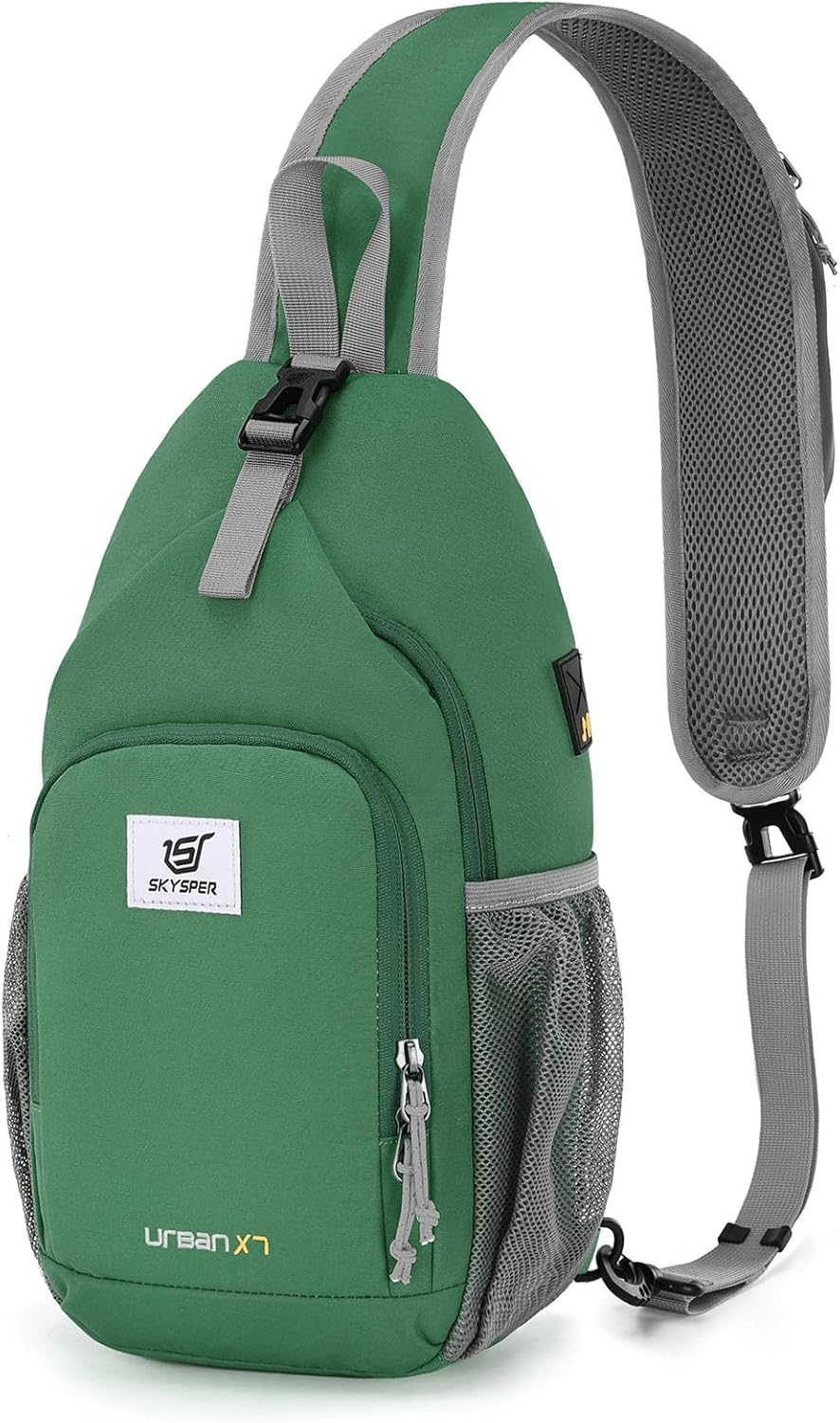 SKYSPER Sling Bag RFID Crossbody Sling Backpack Cross Body Shoulder Bag Travel Hiking Daypack for