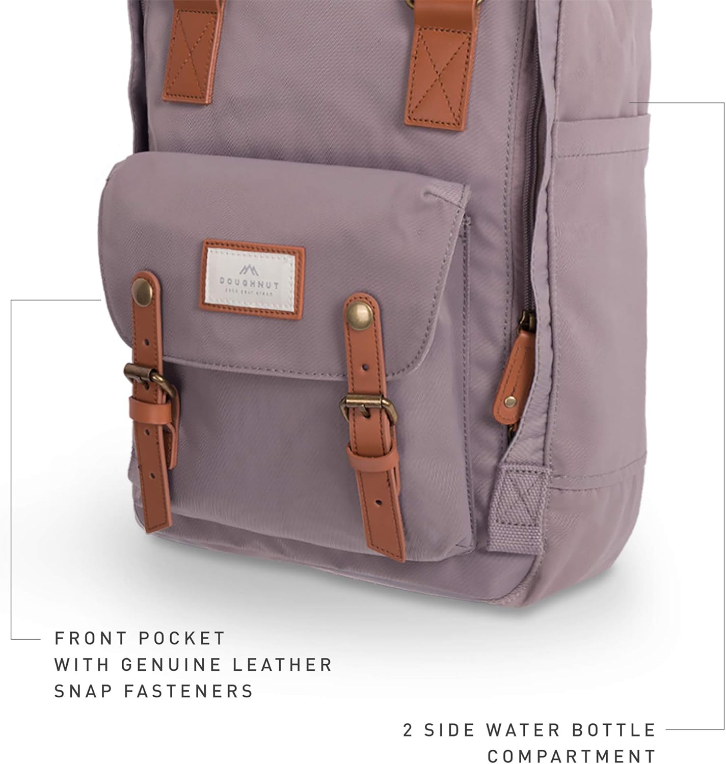 Doughnut Macaroon 16L Travel Backpack Ladies College Lightweight Casual Daypacks Bag Backpack