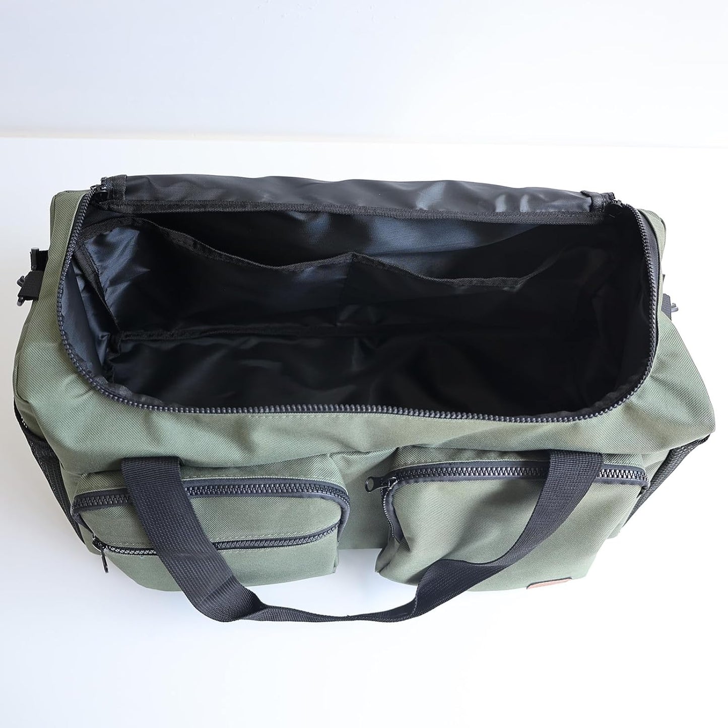 Travel Duffel Bags, Large Capacity Gym Bag for Men Women, Duffel Bag with Adjustable Strip for Travel, Airplanes, Sports(Green)