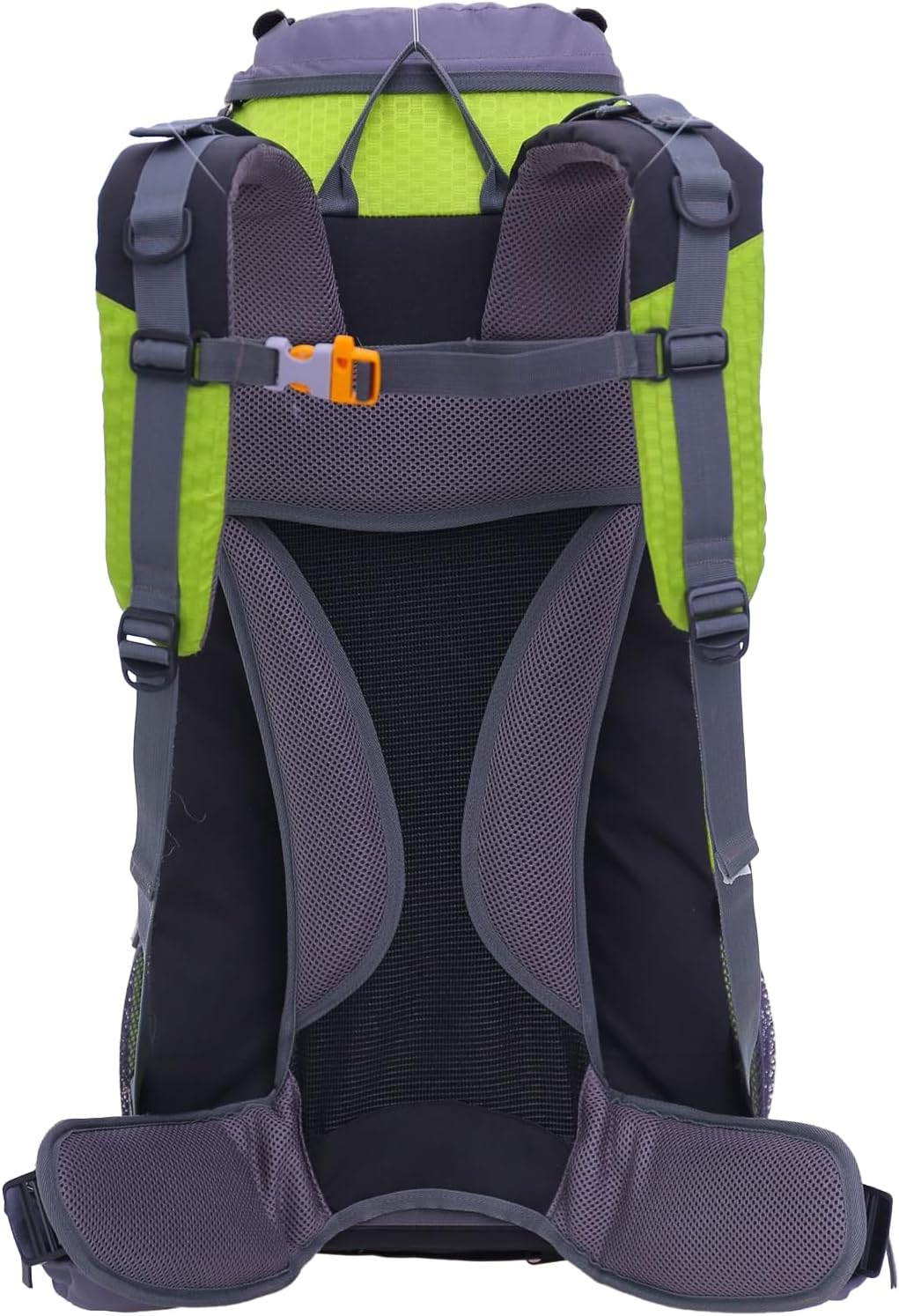 UNISTRENGH 60L Internal Frame Hiking Camping Backpack with Rain Cover Lightweight Outdoor Travel Daypack for Climbing Touring, Cyan