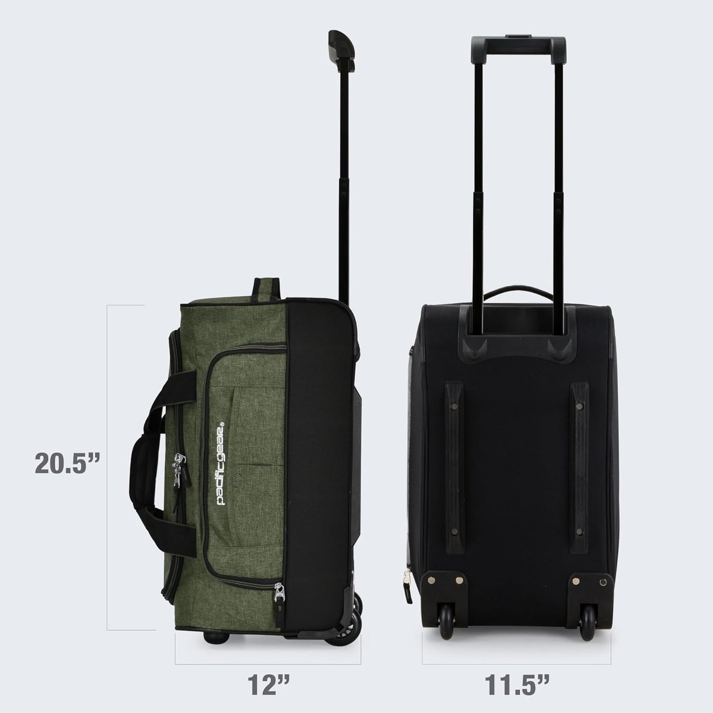 Pacific Gear Duffel Bag with Rolling Wheels