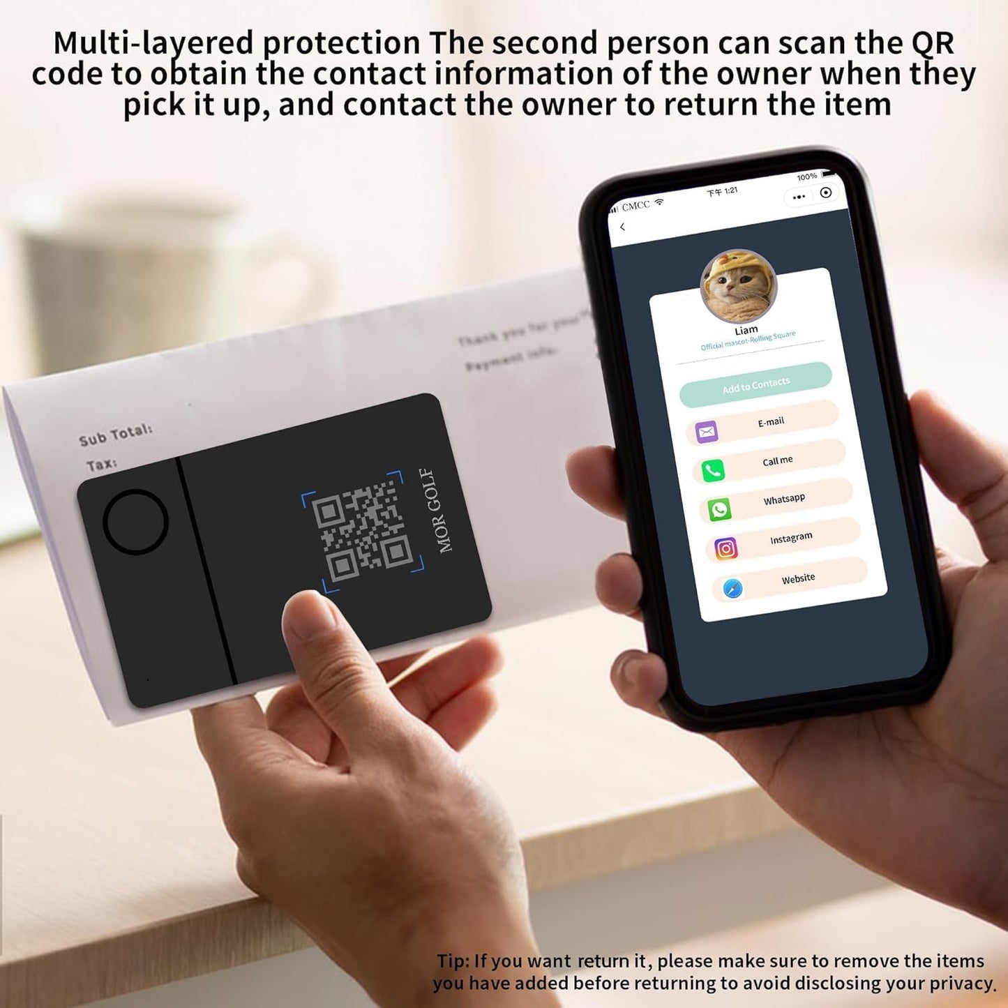 Wallet Tracker Card Rechargeable Air Smart Tag 2 Pack Thin Smart Tracker Card Item Finder for Luggage,Wallet,Passport,Slim Smart Bluetooth Tracker, Work with Apple Find My, iOS Only,IP68 Waterproof
