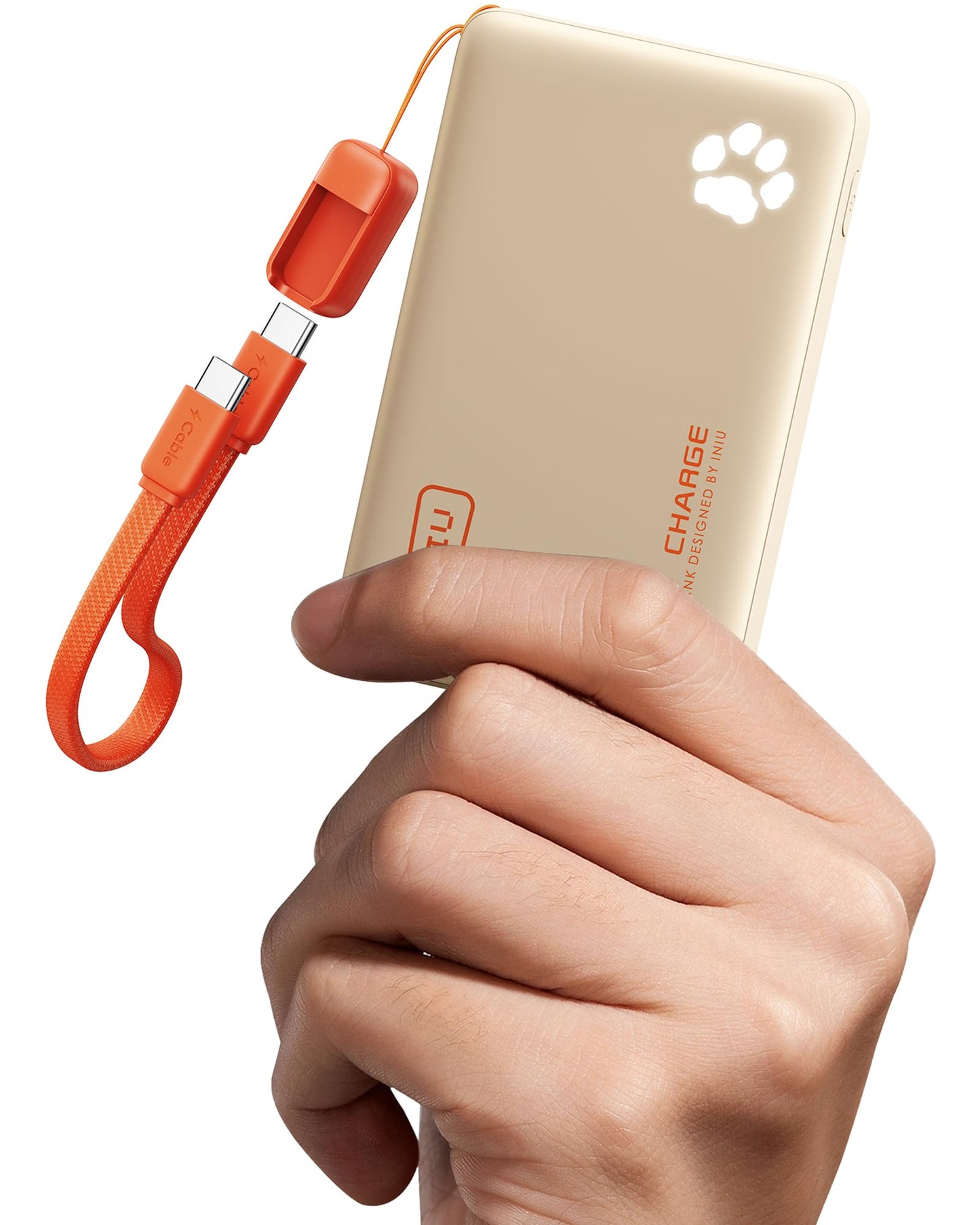 INIU 45W Fast Charging Portable Charger, Smaller 10000mAh Travel Power Bank