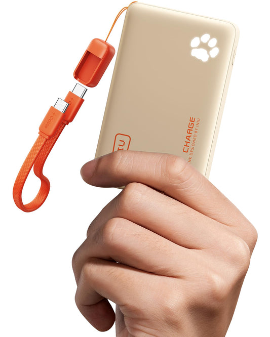 INIU 45W Fast Charging Portable Charger, Smaller 10000mAh Travel Power Bank