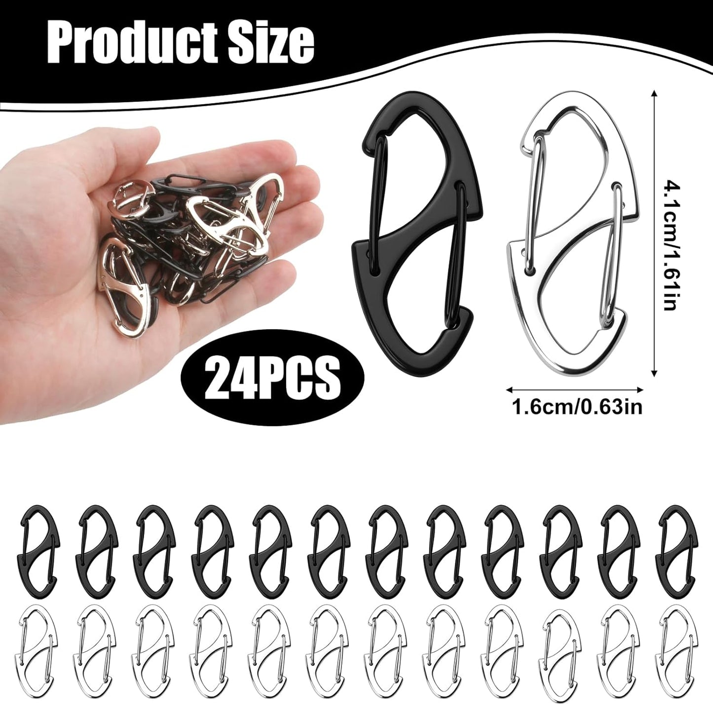 Zipper Luggage Locks Anti Theft for Backpacking Protection,Pickpocket Zipper Locks,Dual Opening Zippers Pull Replacement.Camping Suitcase (18)