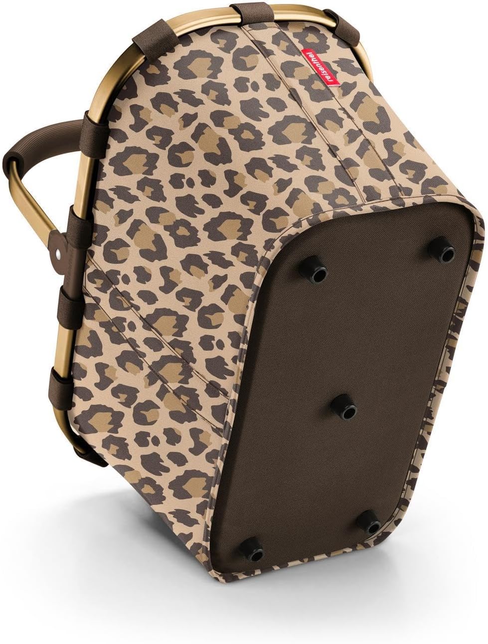 reisenthel carrybag leo macchiato - Sturdy shopping basket with plenty of storage space and practical inner pocket - Elegant and water-repellent design