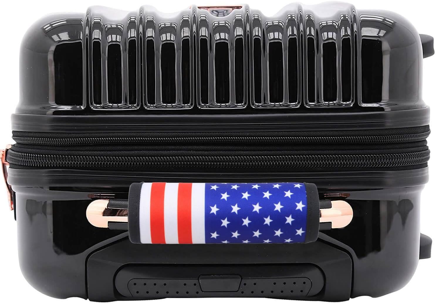 Luggage Handle Wrap for Suitcase-Printed Bright Neoprene Luggage
