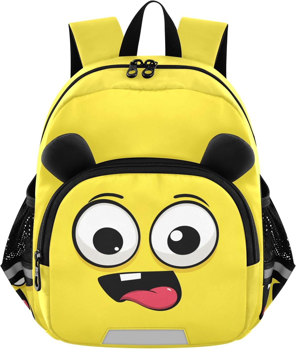 Toddler Backpack Small Preschool Kindergarten Kids Backpacks Yellow Face Cute Bookbag for School