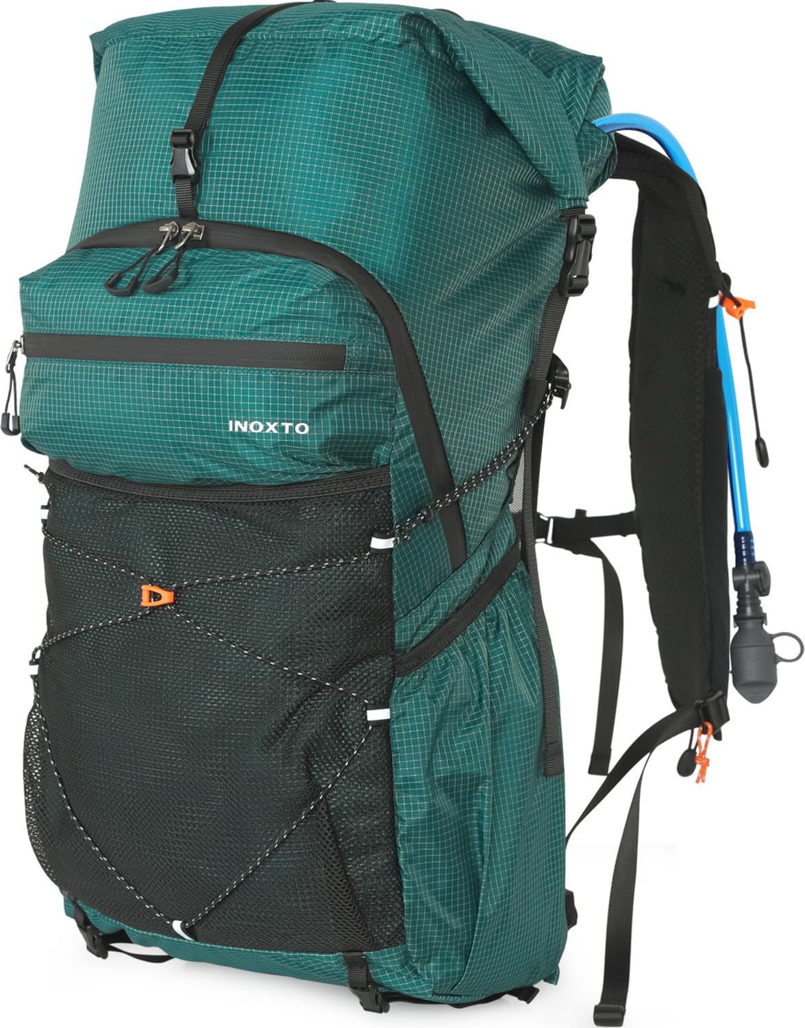 Hiking Backpack for Men and Women, 30L Waterproof Camping Backpack with 3L Water Bladder and Rain