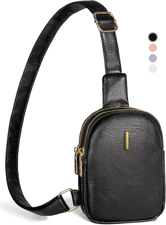 Personalized Gifts from Mom Grandma, Sling Purse with Initial Letter, Lightweight Small Crossbody Bags, Cool Trendy Stuff for Her, Waterproof Cell Phone Purse with Adjustable Strap