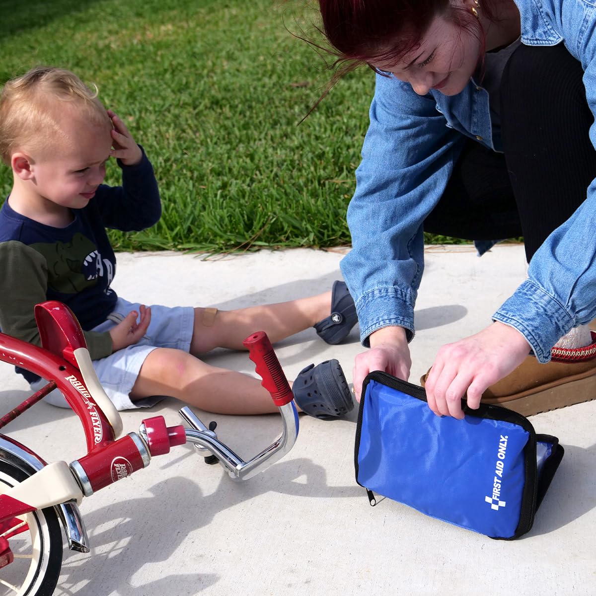 First Aid Only 298 Piece All-Purpose Emergency First Aid Kit for Home, Office, Car, Apartment