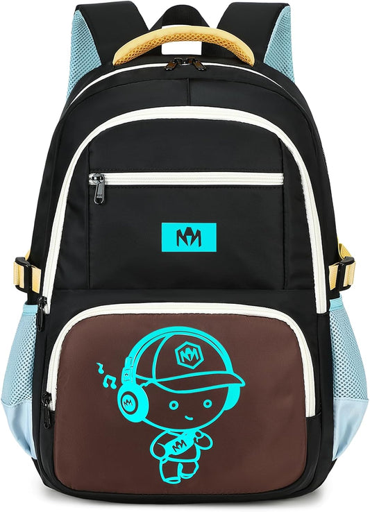 Bluboon Kids Backpack Boys Bookbag Teens Elementary School Bag Daypack Travel Back Pack Middle school