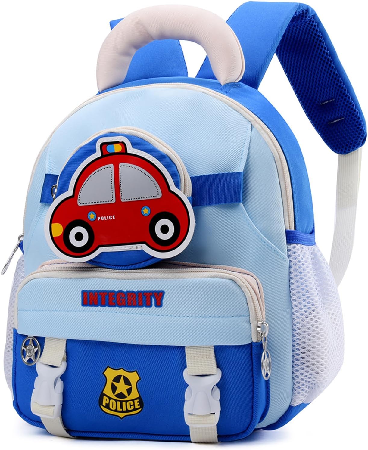 Preschool Backpack Set for Boys Girls 2-in-1 Toddler Kids Backpack 12in with Detachable Waist Bag