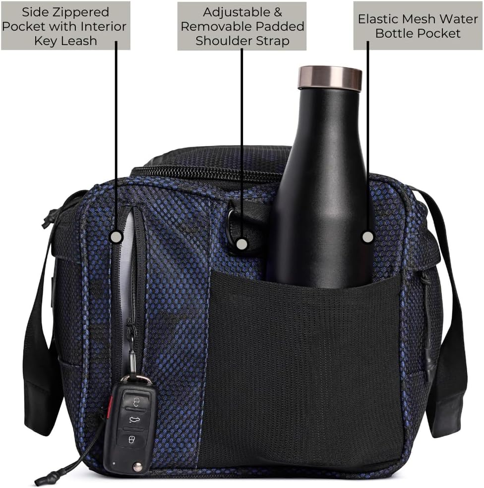 Vooray 23L Boost Duffel Bag – Small Travel & Gym Bag with Shoe Pocket, Weekender for Women & Men, Ideal for Overnight, Sports, and Workouts