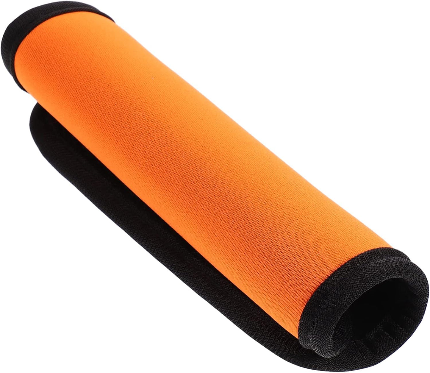 generic Neoprene Handle Wrap, Travel Bag Covers, Luggage Grip Identifiers Suitcase Wraps (Orange), Black,Orange