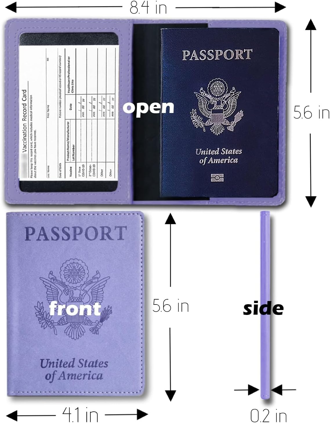 Passport Holder,Passport Wallet,Passport Cover,Passport Holder Women,Passport Case,Passport,Passport And Vaccine Card Holder Combo,Passport Book