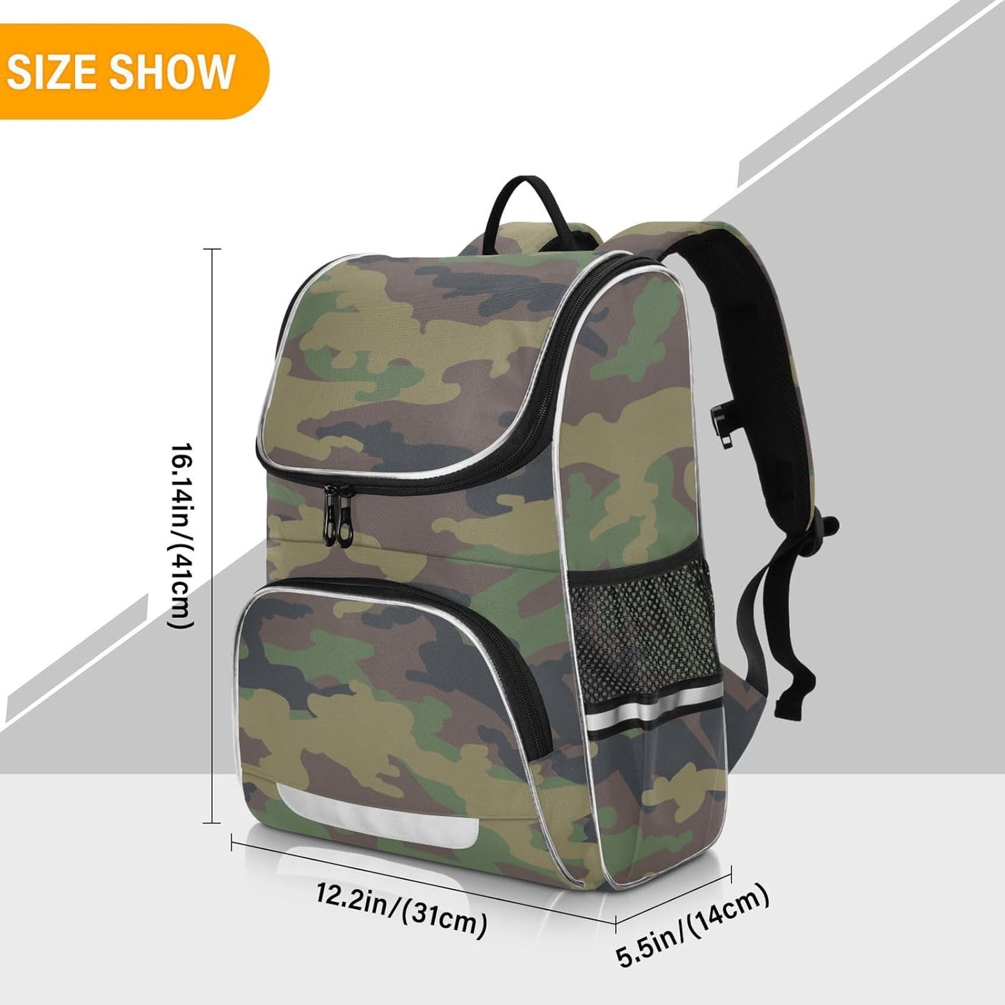 Camouflage Cute Backpack For Girls Kids Backpack Boys Teen School Bag Bookbag Travel Daypacks