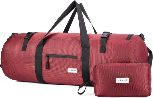 Arxus Extra Large Duffle Bag for Travel Gym 90L 50L 30L Baseball Bat Sports Duffel Bags for Men with Shoulder Strap, Tent Storage Camping