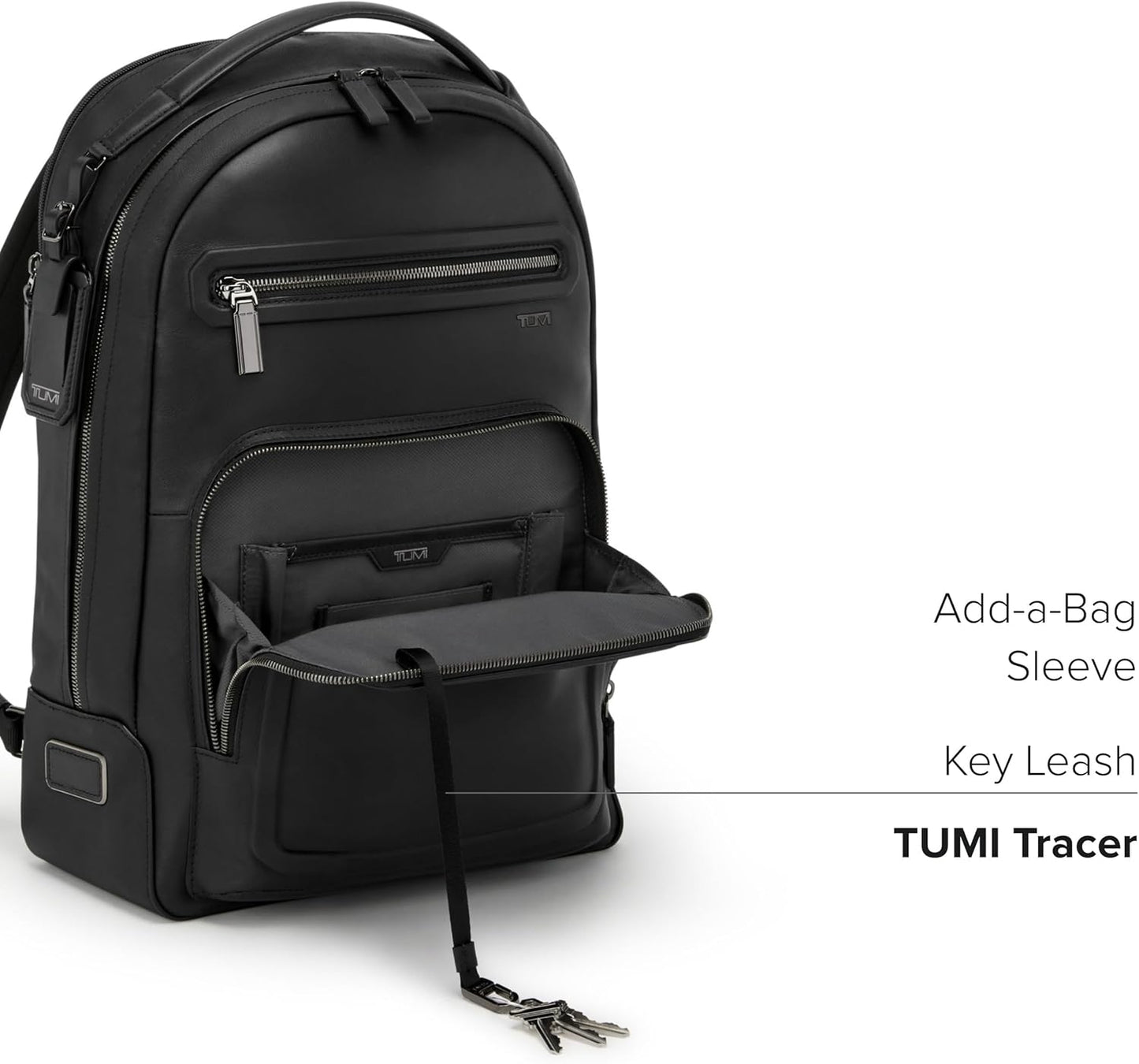TUMI - Harrison Warren Backpack - 15-Inch Laptop Backpack - Stylish Women's & Men's Backpack for Travel & Business - Black Bombe