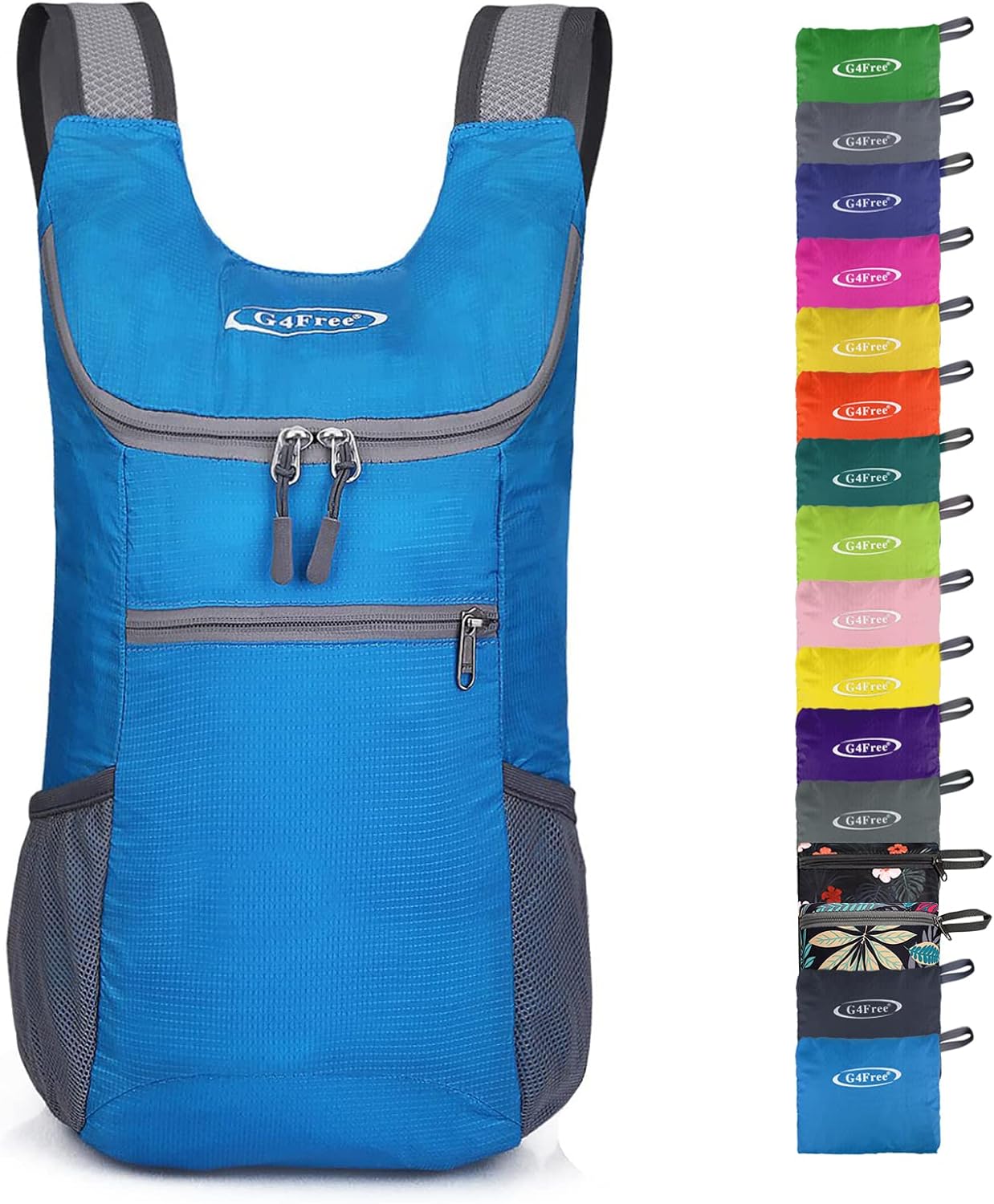 G4Free Lightweight Packable Hiking Backpack for Men Women Small Hiking Daypacks Foldable Shoulder
