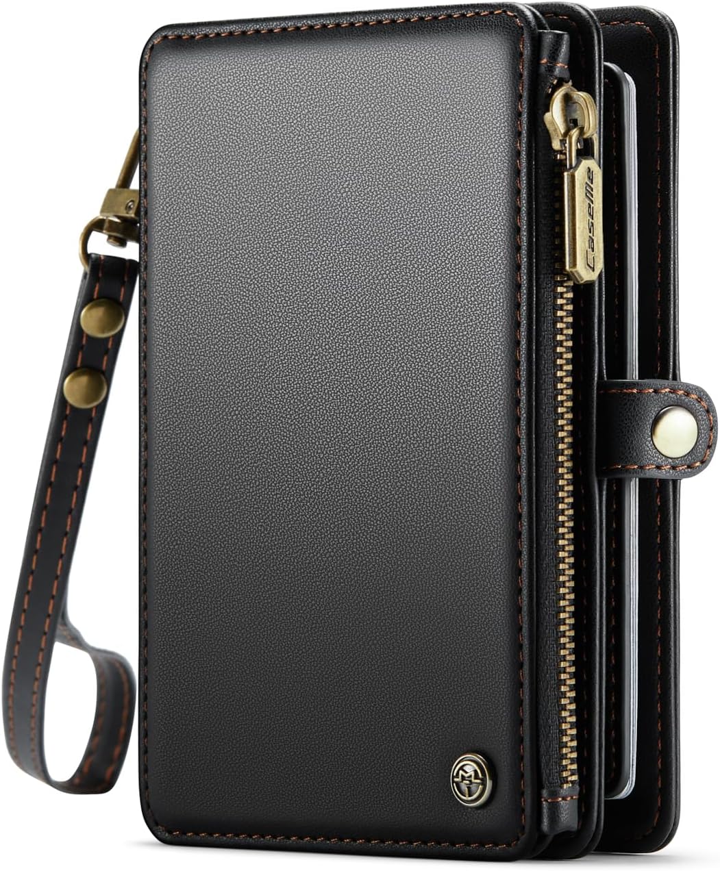 ASAPDOS Passport Holder Wallet Case Wallet for Men Women Black