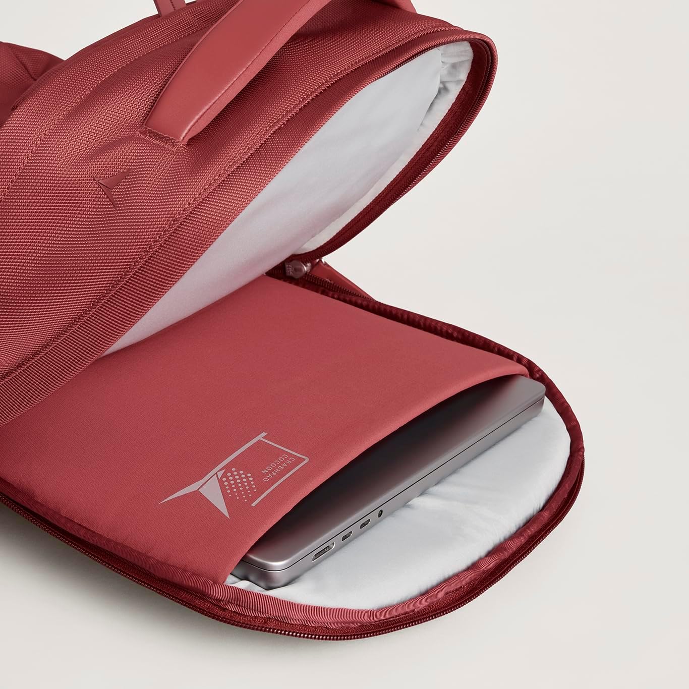 Troubadour Neo Backpack - 22L Lightweight Laptop Backpack - Ergonomic & Water Resistant - Versatile Style for Work and Travel - Rust