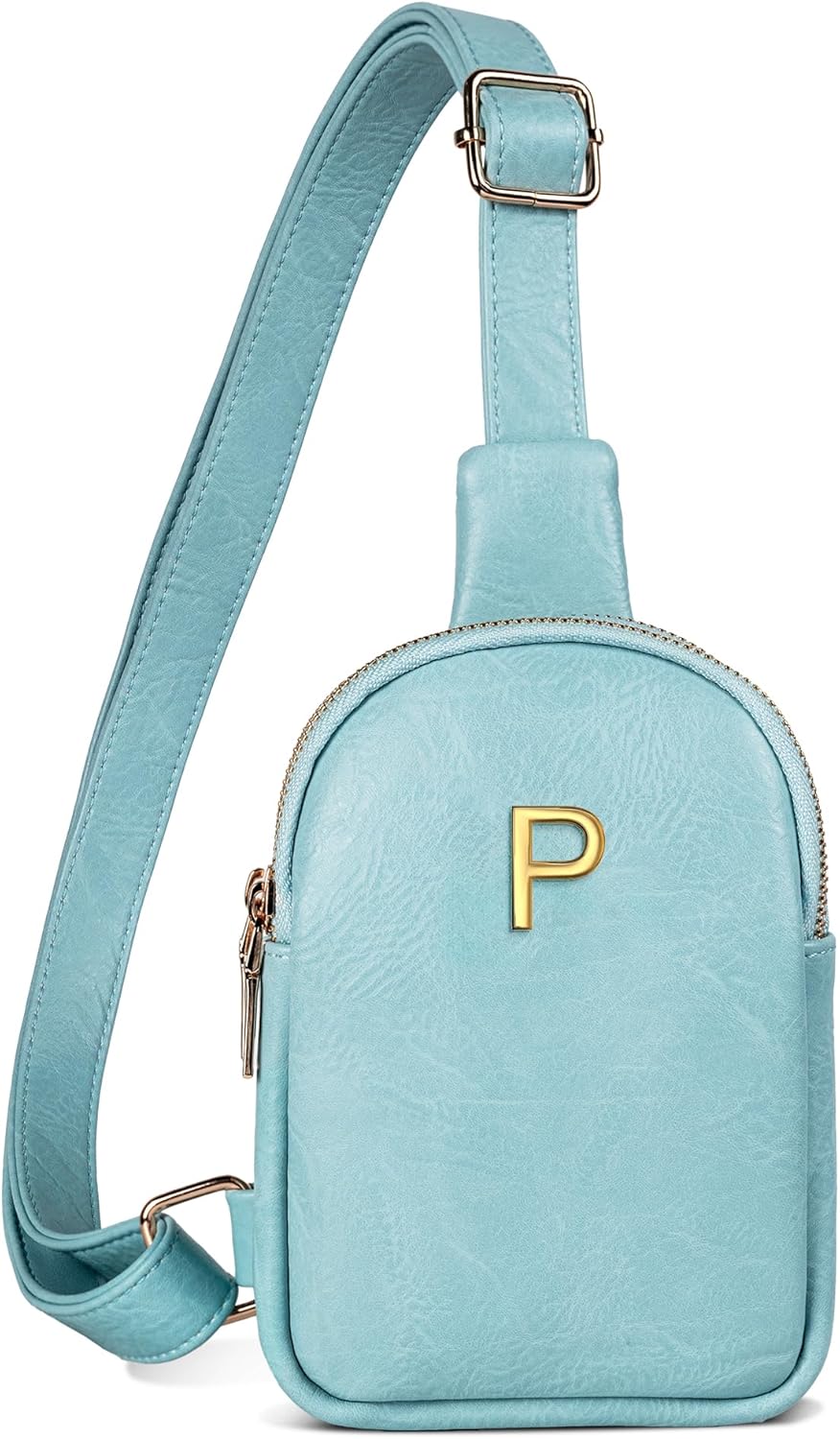 Gifts for 8-10, 11-14, 15-19 Year Old Girls Trendy, Initial Mini Cross Body Bag, Personalized Gifts for Girls, Lightweight Handbags for Women, Travel Shoulder Purse with Adjustable Strap