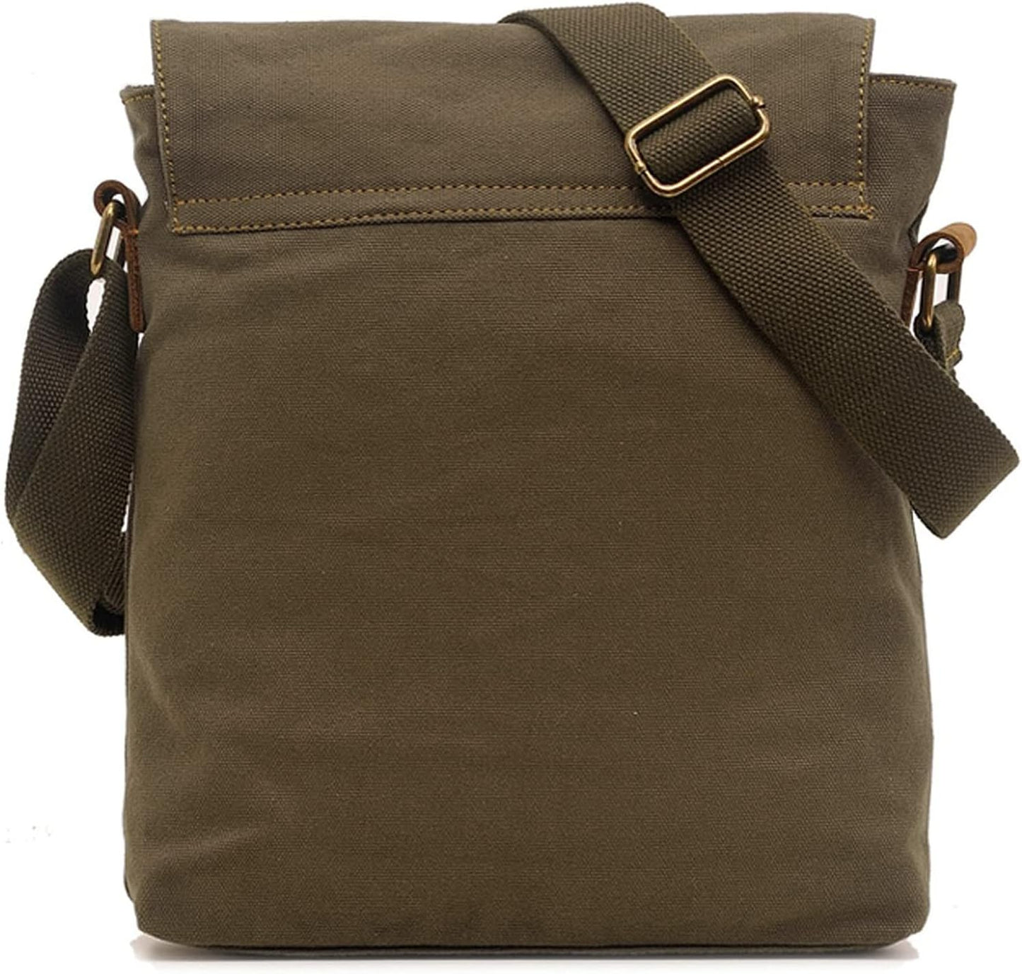 Sechunk Canvas Shoulder Bags Crossbody Bags Messenger Bags Purse Daypack for Men Women