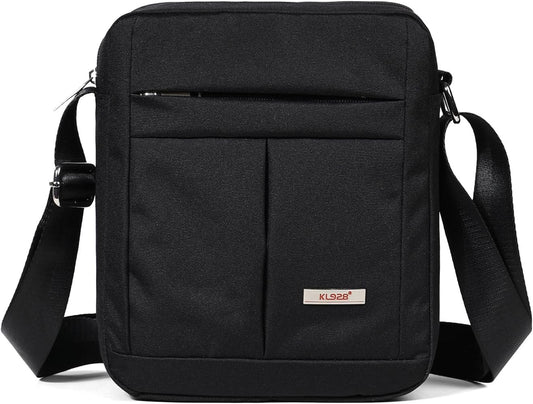 KL928 Men's Messenger Bag - Crossbody Shoulder Bags Travel Bag Man Purse Casual Sling Pack for Work Business