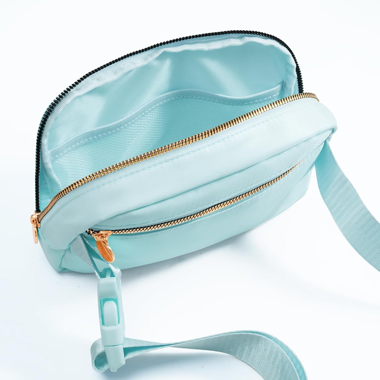 Cross Body Fanny Pack for Women,Fashion Waist Packs Crossbody Bags,Belt Bag with Adjustable Strap - Blue
