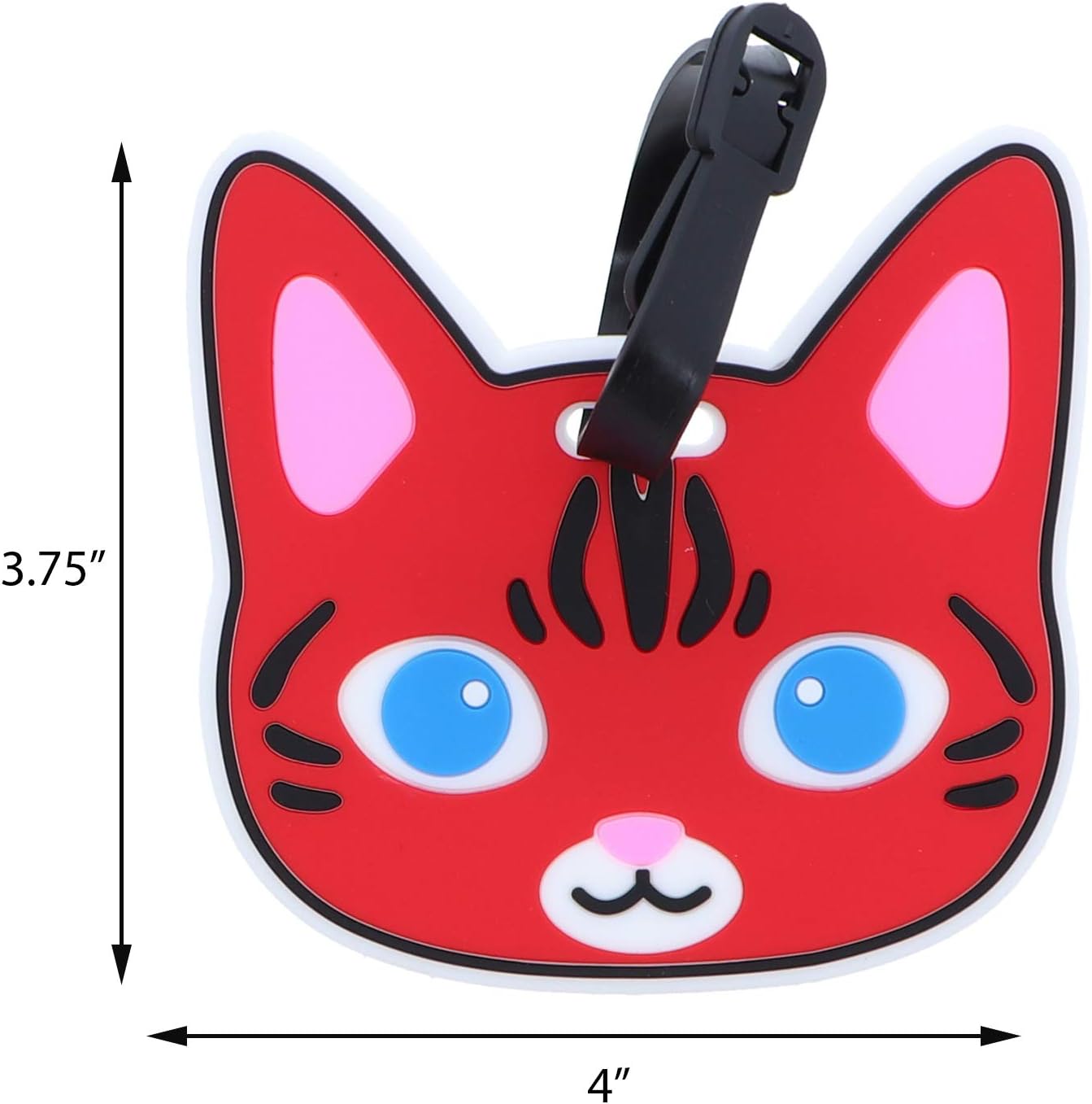 Animal Luggage Tags Cute Suitcase Labels (Set of 2)