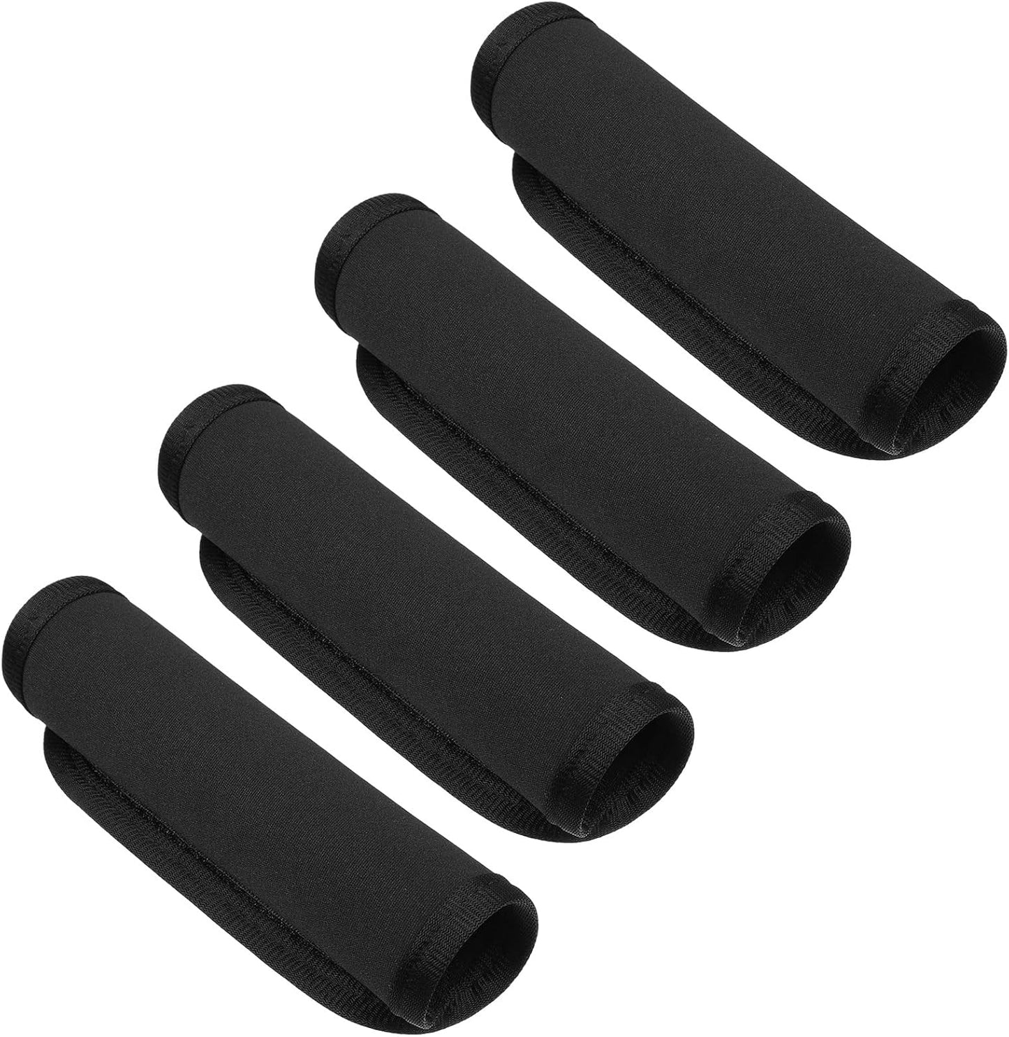 2 Pack Luggage Handles Wrap for Suitcases, Soft Travel Bag Handles Cover, Comfort Soft Luggage Handle Wraps for Suitcase, Padded Handle Grip, Suitcase Tags Identifiers for Travel Accessories
