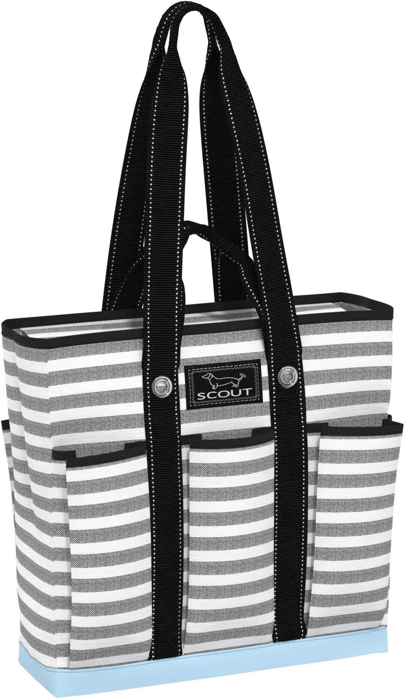 SCOUT Rocket Pocket Tote - Multi-Pocket Travel, Nurse, Teacher, Mom Tote, 7 Pockets Total, Two Sets