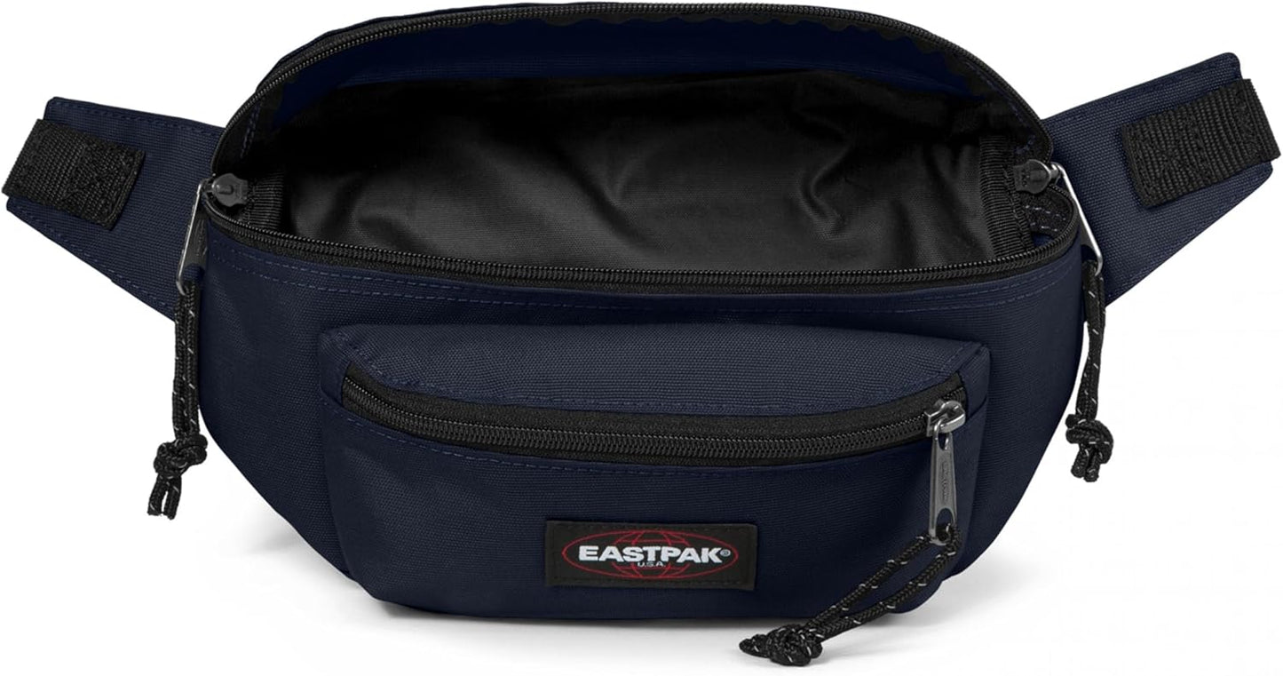 Eastpak Doggy Bag – 3L Waistpack with Front & Back Zip Pockets, Adjustable Belt, Lightweight & Vegan-Friendly, Ultra Marine