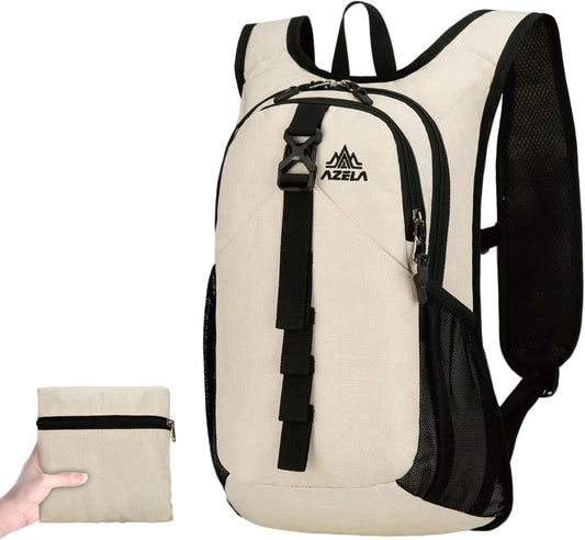 YAPJEB Lightweight Hiking Backpack, Breathable Daypack for Running Cycling Climbing Marathon Camping for Men and Women
