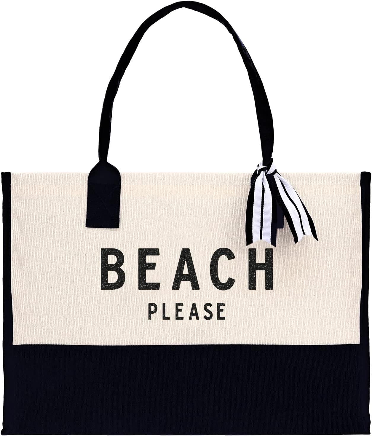 VANESSA ROSELLA Beach Tote Bag Large - Chic Tote Bag for Pool Gym Travel Cruise Picnic Road Trip