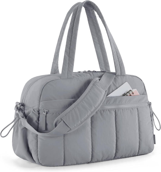 BAGSMART Gym Bag for Women, Duffle Bag for Travel with Wet Pocket, Lightweight Carry on Weekender Duffel, Water Resistant