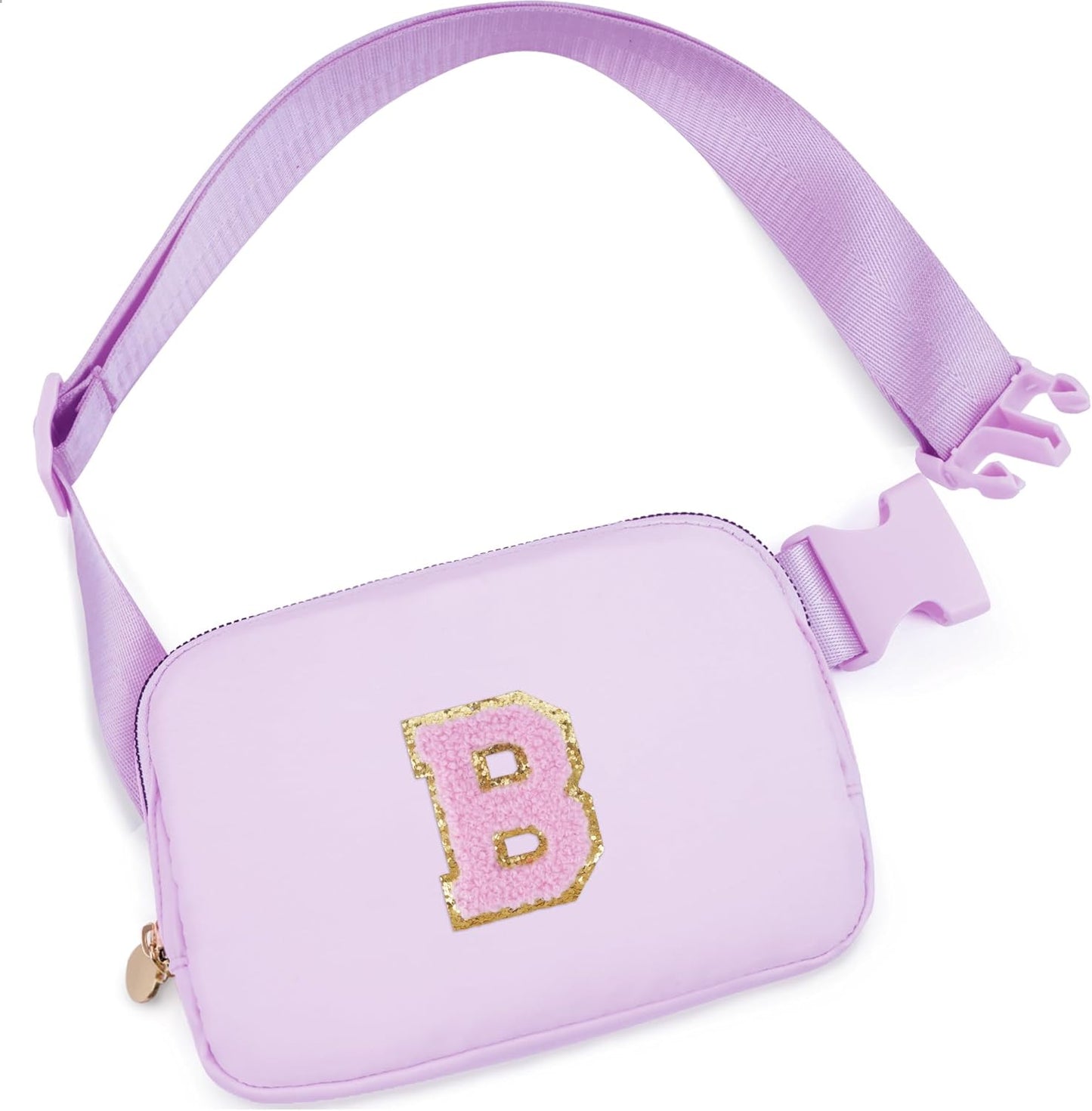 Birthday Gifts for 6 7 8 9 10 11 12 13 Year Old Girls,Fanny Pack Belt Bag Crossbody Bags for Women Girls Kids,Fashion Waist Packs Cute Teen Trendy Stuff Travel Essentials | Lavender,B
