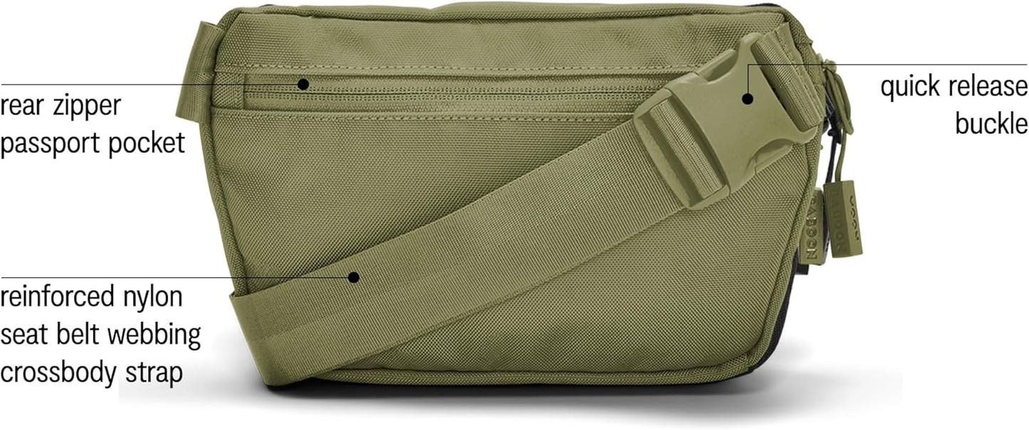 Baboon to the Moon Full Size Fanny Pack 3L – Womens Crossbody, Belt Bag for Women, Fanny Pack for Men, Crossbody Bags for Women Travel, Waist Bags
