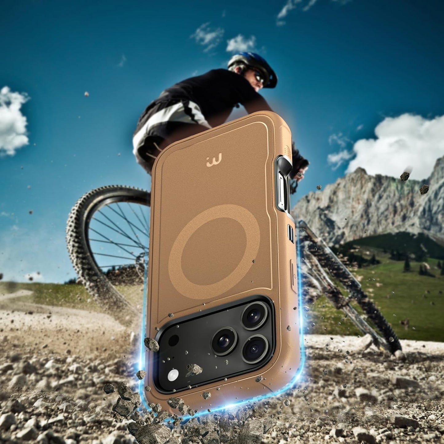 M MYBAT PRO for iPhone 17 Pro Max Case,Maverick Series Magnetic Phone Case for iPhone 17 Pro Max Rogue Edition,[Compatible with magsafe],Heavy Duty Protection Rugged Case,Anti-Drop,Shockproof Cover