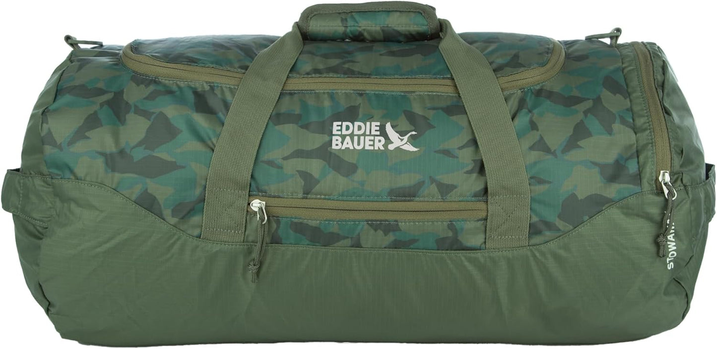 Eddie Bauer Stowaway Packable 45l Duffel Bag-Made from Ripstop Polyester