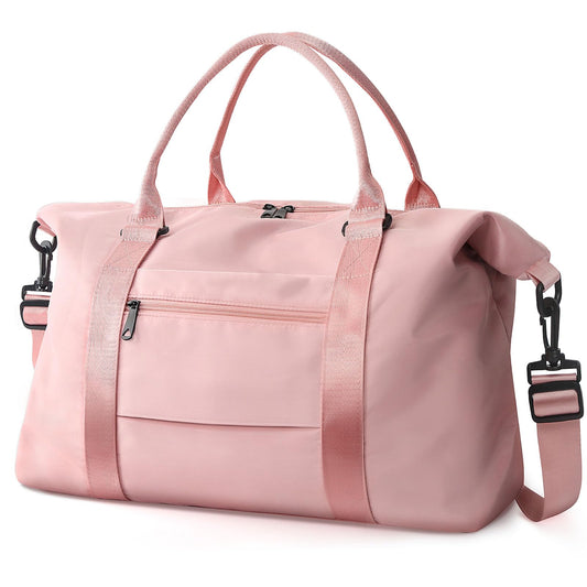TOPBAG Travel Duffle Bag, Waterproof Weekender Carry On Tote Bags for Women, Sport Gym Bag for Men